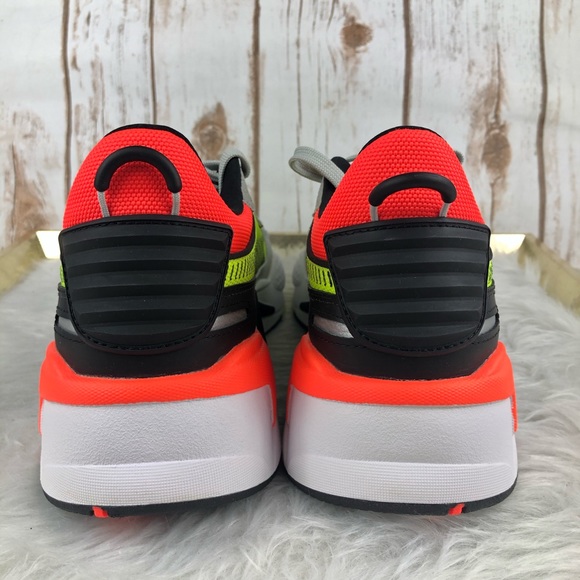 NEW Puma RS-X Hard Drive Neon Sneaker - Picture 4 of 13